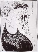 The Peacock Sirt Aubrey Beardsley